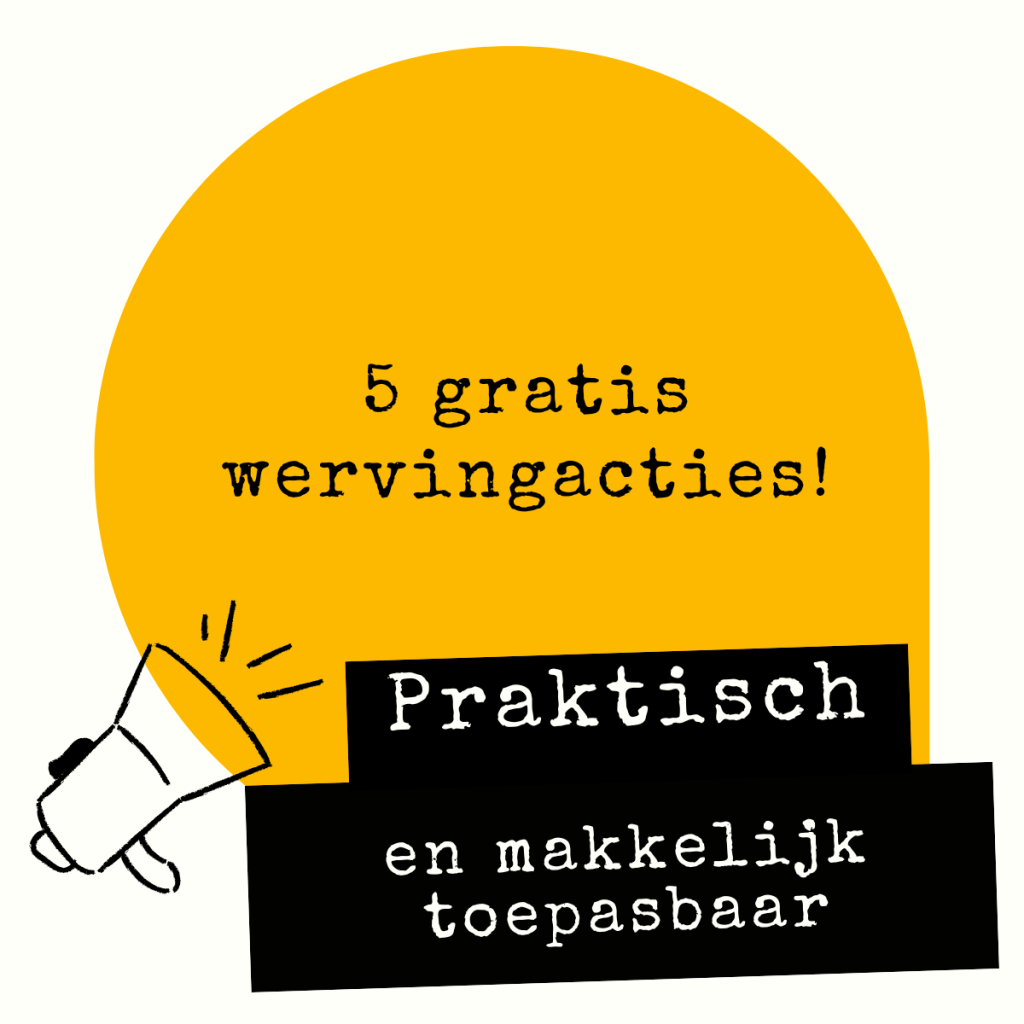 5 gratis wervingacties